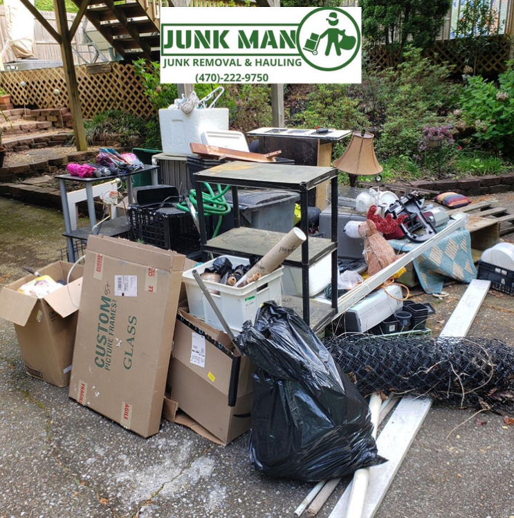 Junk Man providing general junk removal services in Acworth, GA